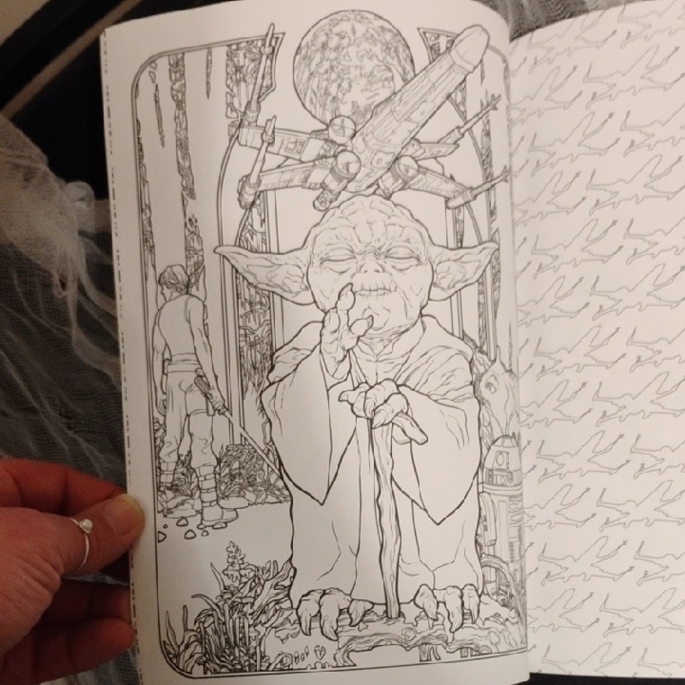 Star Wars Art of Coloring Book - Picture 4 of 5